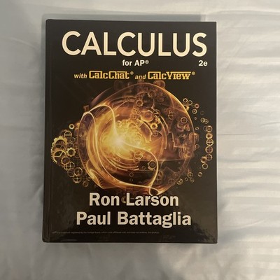 Like New Calculus for AP by Paul Battaglia and Ron Larson Hardcover