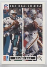 1991 Domino's Pizza Quarterback Challenge Bob Griese Dan Marino #49 HOF 13in
