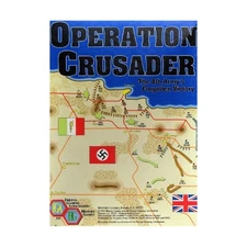 Fresno Gaming Wargame Operation Crusader Boxed Game VG+/EX