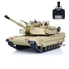 Toucan 116 Metal Rc Battle Tank Abrams M1a2 Model 3918 Rtr 360muzzle Flash Ir
