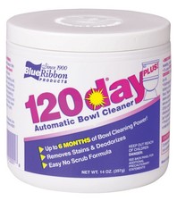 Blue Ribbon 120 Day Automatic Toilet Bowl Cleaner Powder Clean Scent 14 oz