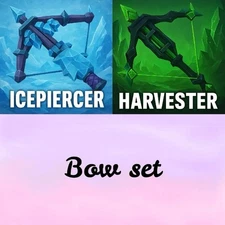 Icepiercer and Harvester bow set mm2 cheap and fast delivery