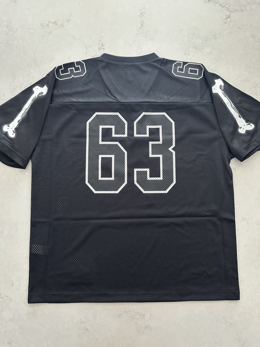Supreme Bones Football Jersey Black L 新品 Supreme Bones Football Jersey (FW25) - $118