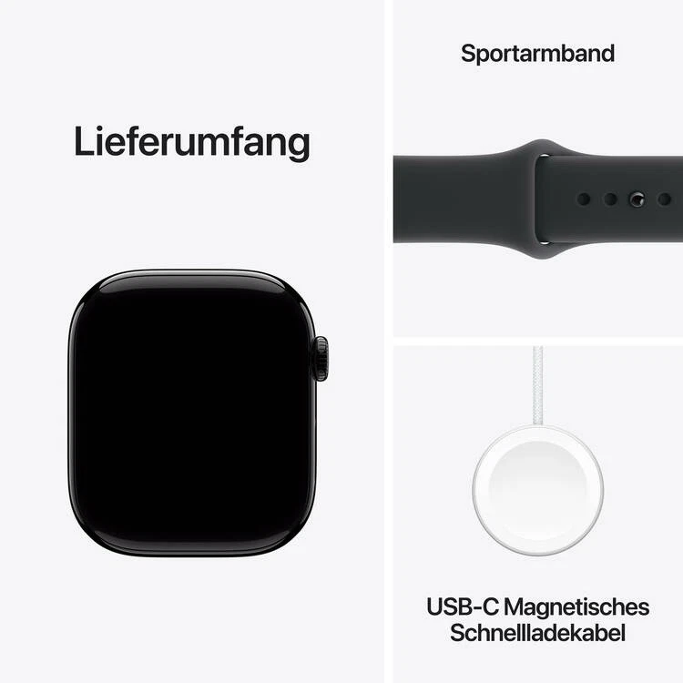 Apple Watch Series 10 46mm Aluminium Smartwatch Watch OS 11 Cellular - Bild 2 von 4