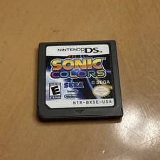 SEGA Sonic Colors Nintendo DS Game Cartridge Only E NTSC-U/C Sonic the Hedgehog
