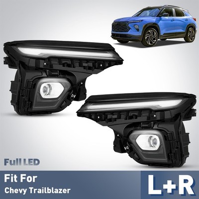 Full LED Headlight For 2024-2026 Chevy Trailblazer W/LED Signal Left+Right Pair