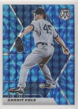 2021 Panini Mosaic Reactive Blue Mosaic Prizm Gerrit Cole #87 0c6