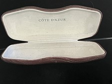 Cote d'Azur Hard Shell Case For Sunglasses Eyeglasses Glasses Purple dazur clam