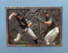 1995 Leaf Baseball Frank Thomas / Robin Ventura Cornerstones #1 White Sox