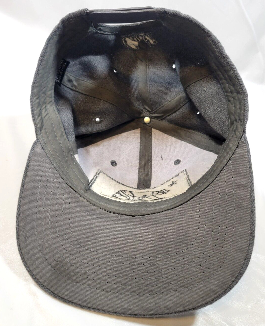 Gray California Republic Patch Cali Snapback Hat … - image 6