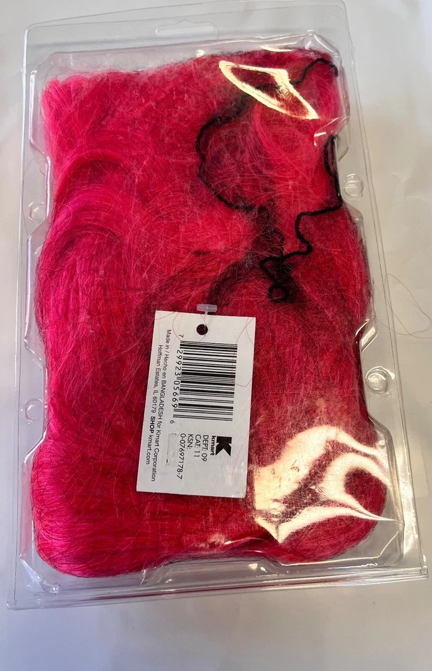 Totally Ghoul Long Pink Wig One Size Fits All - Image 2 of 2