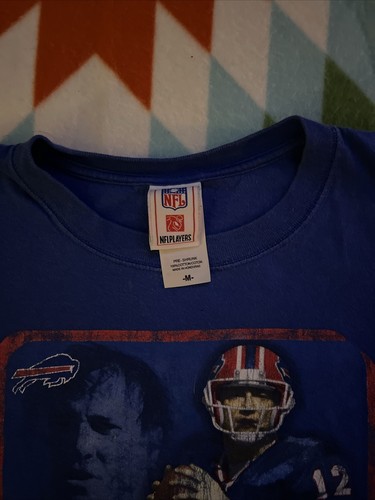 1990’s Jim Kelly Buffalo Bills Card T-Shirt Vintage Tee Football NFL Med - Picture 5 of 5