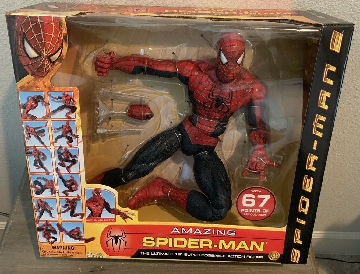 poseable spiderman action figure