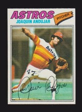 1977 TOPPS #67 Joaquin Andujar ROOKIE HOUSTON ASTROS NM+ B
