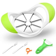 4.2 In 8 Super Sharp Blades Professional Stainless Steel Apple Slicer and Corer
