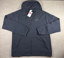 Nike Mens Tech Essentials Full Zip Hoodie Black Size L DD5284-010 NWT