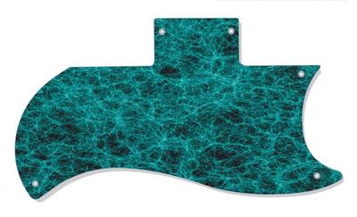 SG Half Face 61 RI Pickguard Custom Gibson Graphical Guitar Single Microfibre TQ