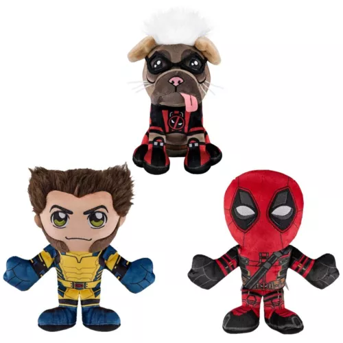 Movie Deadpool 3 Dogpool Kuricha Wolverine Plush Toy Stuffed Animal Doll Toys - Picture 2 of 10