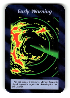 Early Warning Card Unlimited INWO Illuminati New World Order Game