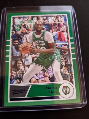 2019-2020 Panini Classics Blue /99 GEM MINT Taco Fall #638 Celtics Rookie RC
