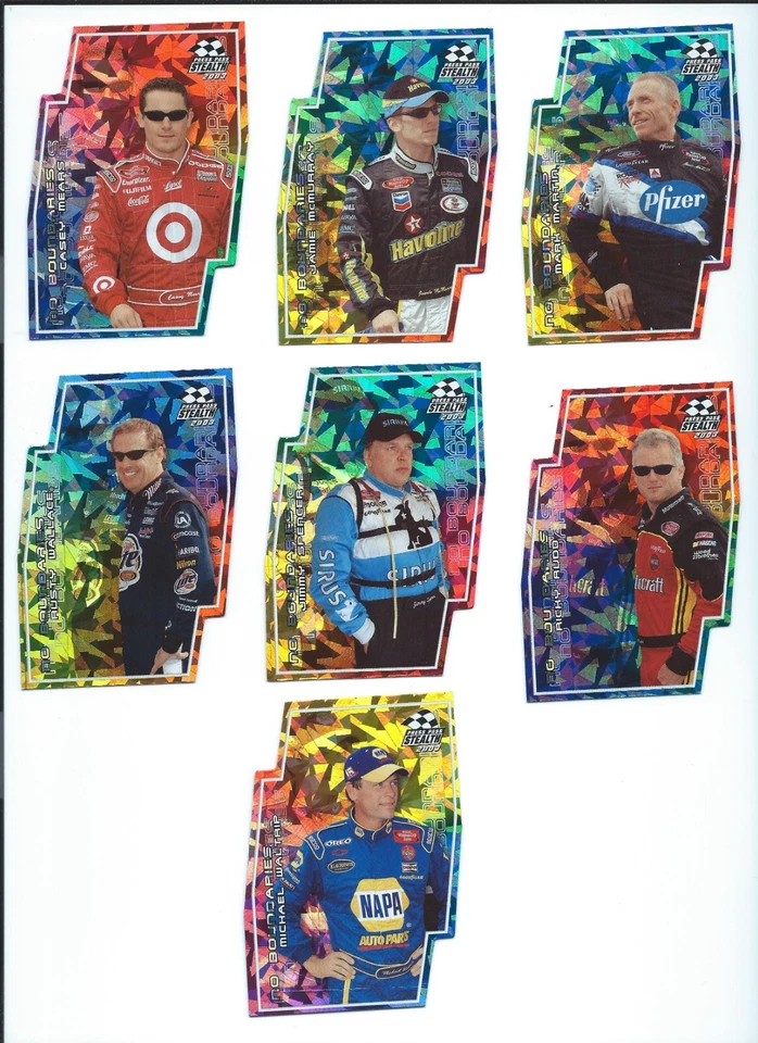 2003 Press Pass Stealth No Boundaries Complete Insert Set - 25 DieCut Cards - Image 3 of 3