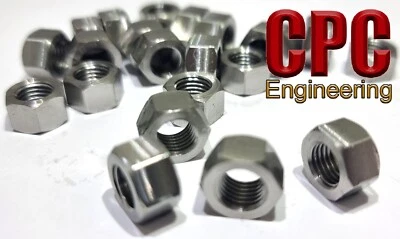 BSCY 5/16 Stainless steel 10 pack reduced head NUT 26 TPI CPC UK CEI BSC