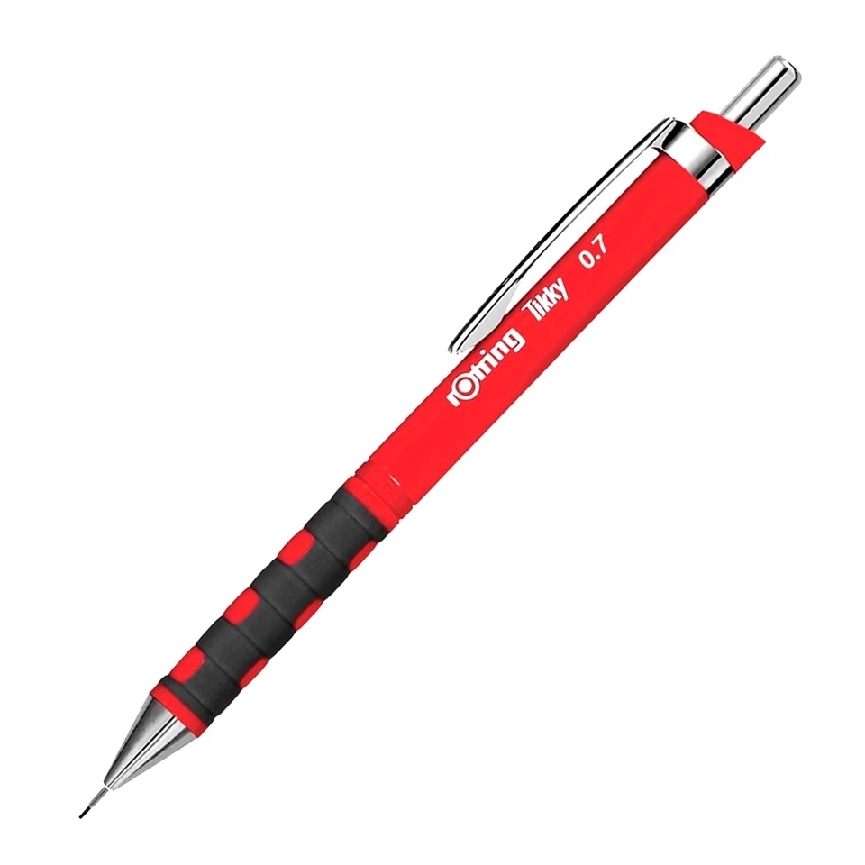 Rotring Tikky Mechanical Pencil Red - 0.7mm Lead
