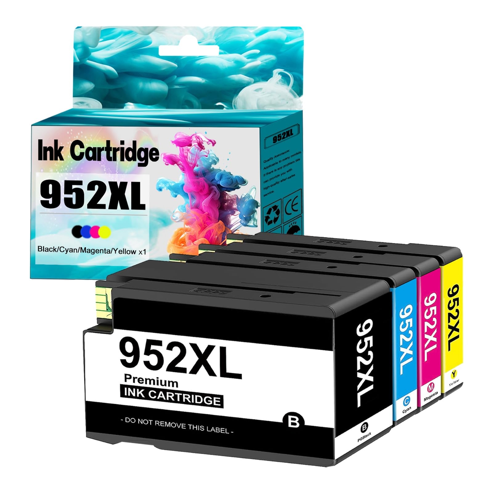 Replacement 952XL Ink Cartridge Compatible for Officejet Pro 8710 7740 8720