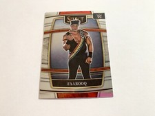 Faarooq 2022 Panini Select WWE Concourse Base Card # 77