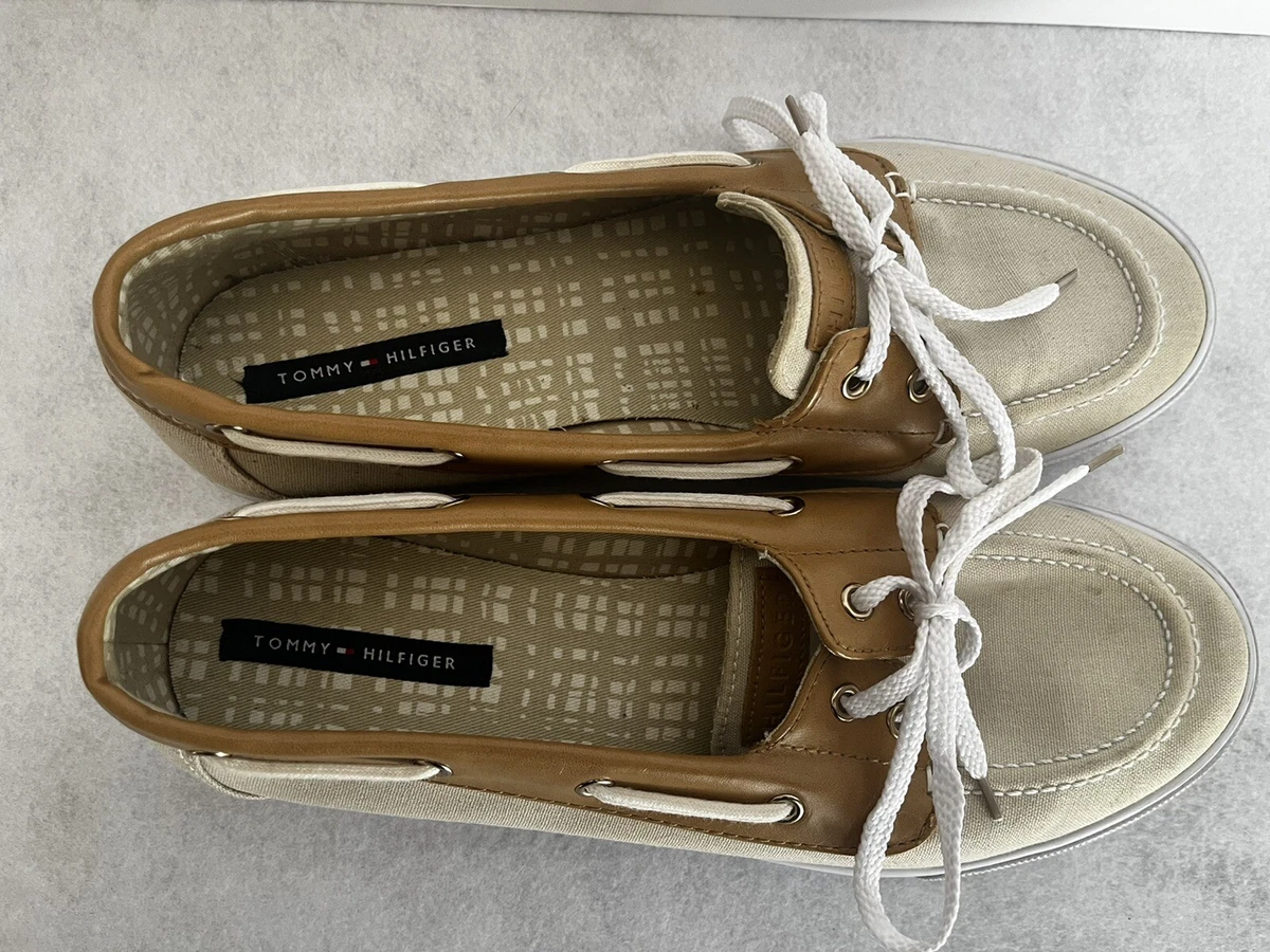 Chaussures bateau Tommy Hilfiger pour femme 10