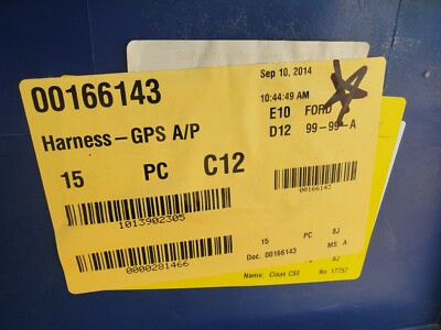 CLAAS 0166143 Harness - GPS A/P