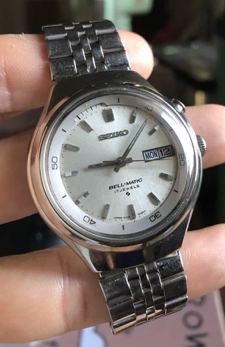 SEIKO BellMatic 4006-6060 Automatic Watch Vintage Mens 17 Jewels