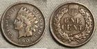 1904 Indian Head Cent Penny