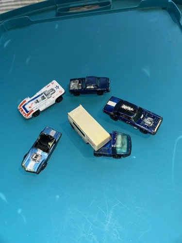 Vintage Hot Wheels Redline Lot(5) Cab&Van Lines,280SL,TNTbird,Python,steamroller