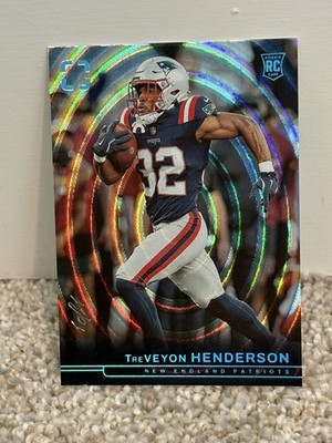 1/1   RARE - wow-2025 Photogenic TreVEYON Henderson - BLACK 1 OF 1 -PATRIOTS