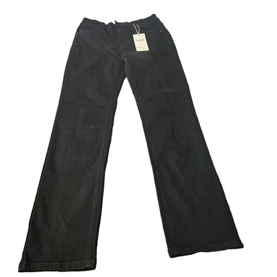 Guaile Denim collection Stretch jeans womans 12 black  5 pocket