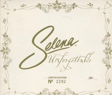 Selena: Unforgettable Limited Disc 2 ONLY MUSIC AUDIO CD latin tejano dance 2005