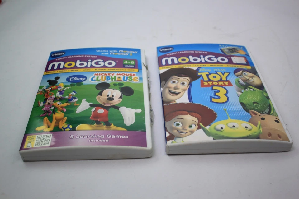 Vtech MobiGo 2 Games Disney Mickey Mouse Clubhouse & Toy Story 3 - Cartridges - Image 2 of 4