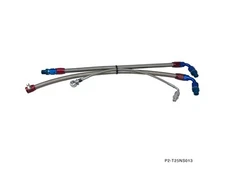 P2M for Nissan S13 Sr20Det Steel Braided Turbo Line Kit