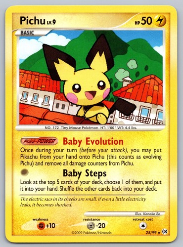 Pichu Rare Arceus 25/99 NM