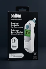 Braun ThermoScan 6 Digital Ear Thermometer - White # IRT6515 MNLA