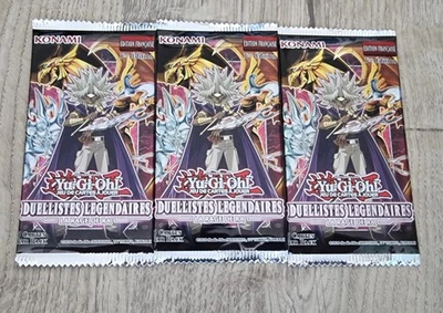 [YU-GI-OH] Lot de 3x Boosters Neufs Duellistes Légendaires LED7 La Rage De Ra - Photo 1/2