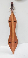 Vintage - Handmade Folk 4 String Hourglass Heart Dulcimer - 27 3/4" Scale Length