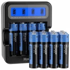 Hixon AA Lithium Rechargeable Batteries 3500mWh 1.5V AA Batteries for Blink Lot