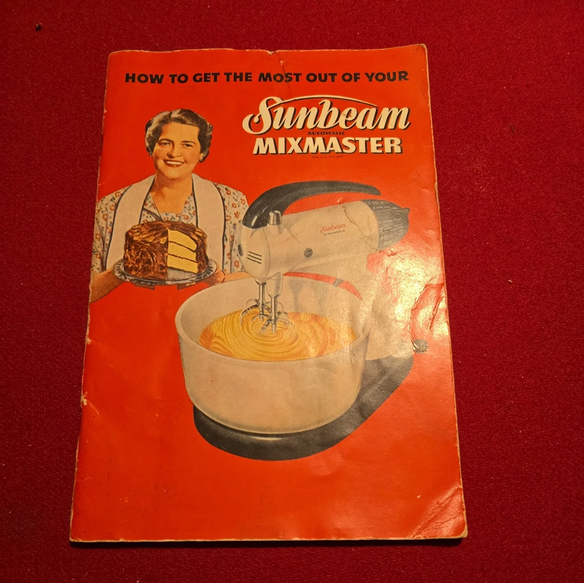 Sunbeam ミキサー 段階速度設定　レトロ Sunbeam ミキサー 段階速度設定 レトロ 【公式通販】