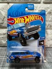 Hot Wheels HW Race Team 7/10 '64 Nova Wagon Gasser 232/250 Blue