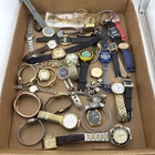 Vintage Men’s & Ladies Estate Junk Watch Lot Quartz Watches - SOLD AS IS