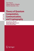 Theory Of Quantum Computation, Communication, And Cryptography Dave Bacon