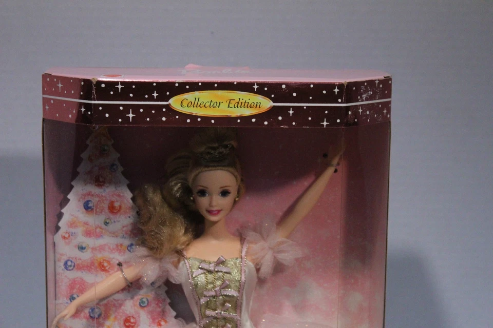 Barbie como a fada da ameixa de açúcar no quebra-nozes 1ª edição balé Mattel novo na caixa - Imagem 2 de 4