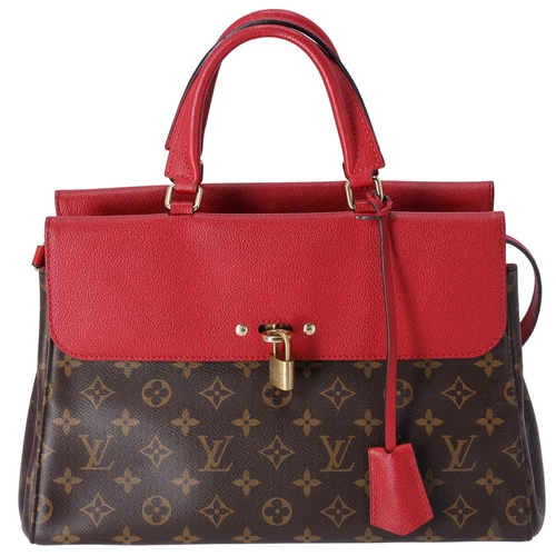 LOUIS VUITTON（LV） Borsa a mano Louis Vuitton Venere Monogram M41738 Cerise tela rossa
